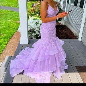 Ellie Wilde - 122085 Prom Dress Lavender